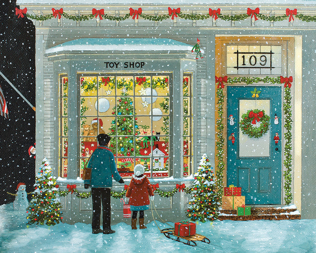 Christmas Toy Shop (1833pz) - 1000 Piece Jigsaw Puzzle