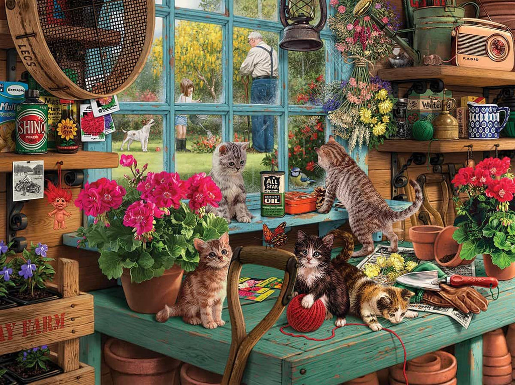 Curious Kittens (1414pz) - 1000 Piece Jigsaw Puzzle