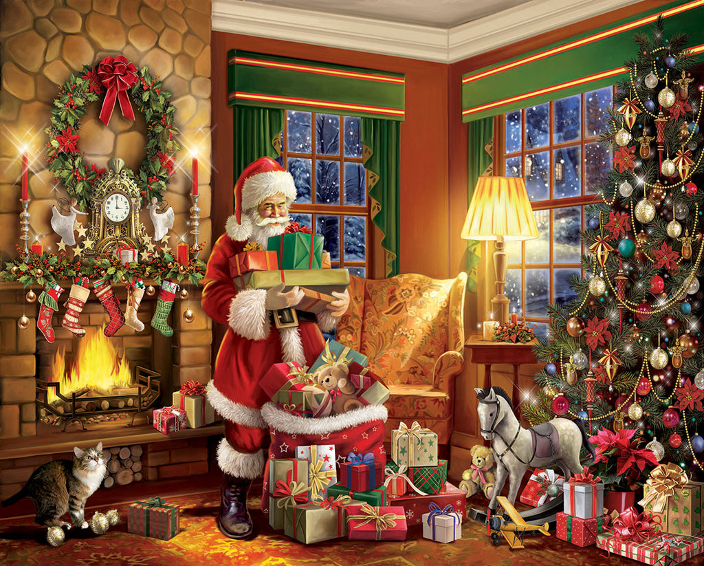 Santa's Big Night (1508pz) - 1000 Piece Jigsaw Puzzle