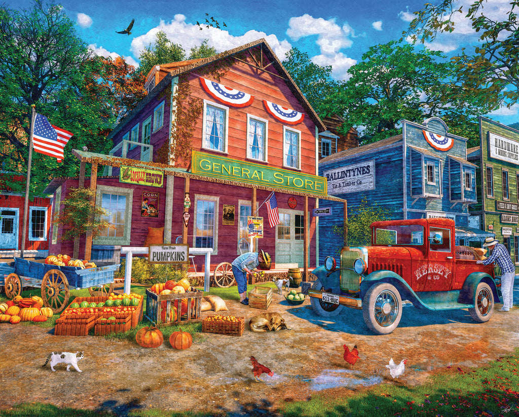 Country Store (1595pz) - 1000 Piece Jigsaw Puzzle