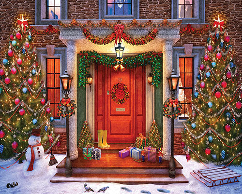 Christmas Lights (1651pz) - 1000 Piece Jigsaw Puzzle