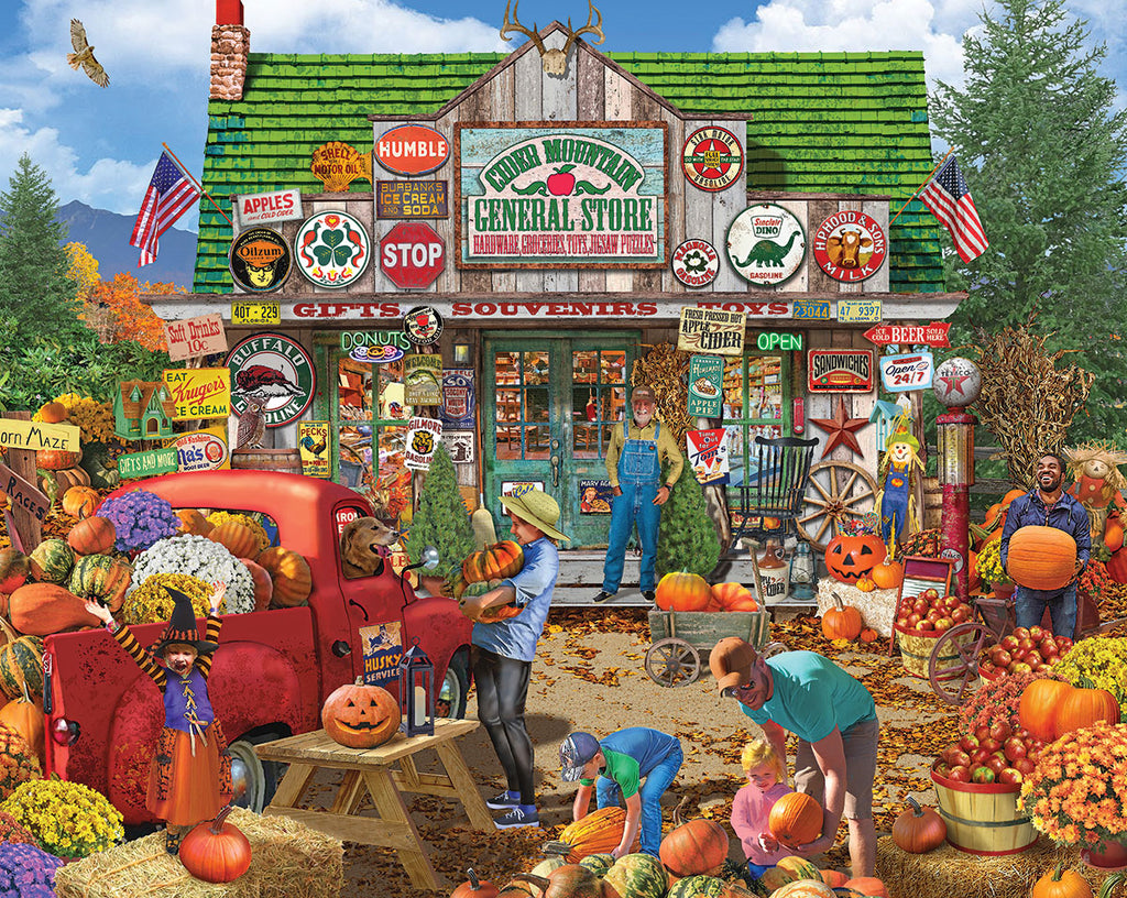 Cider Mountain General Store (1709pz) - 1000 Piece Jigsaw Puzzle