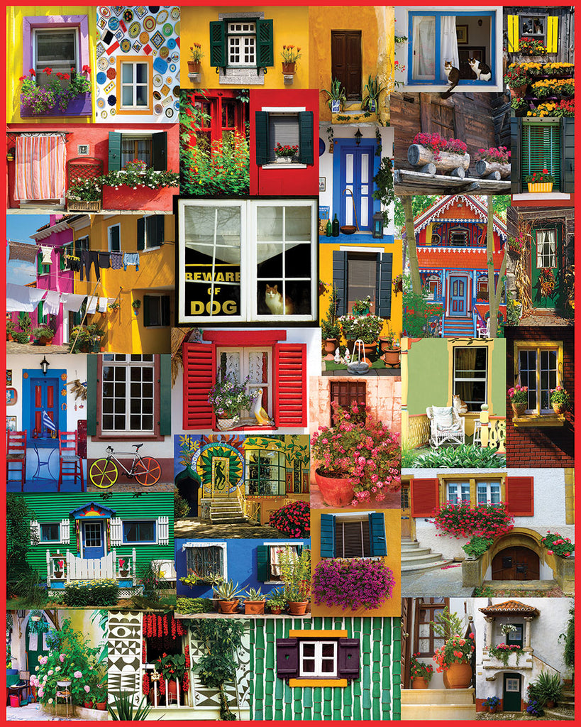 Doors & Windows (1735pz) - 1000 Piece Jigsaw Puzzle