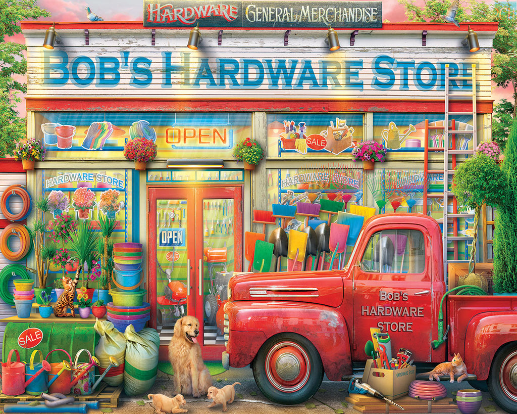 Bob's Hardware (1742pz) - 1000 Piece Jigsaw Puzzle