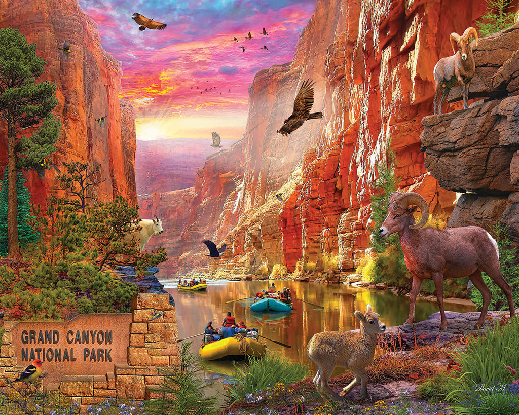 Grand Canyon (1786pz) - 1000 Piece Jigsaw Puzzle