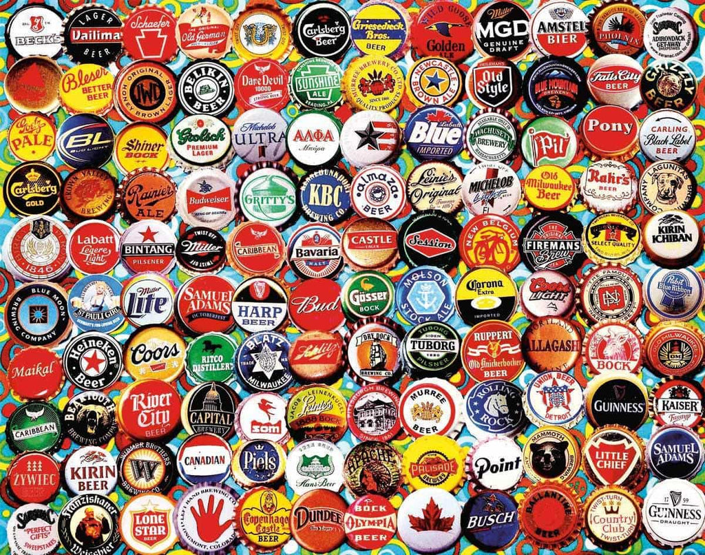Beer Bottle Caps (995pz) - 500 Pieces
