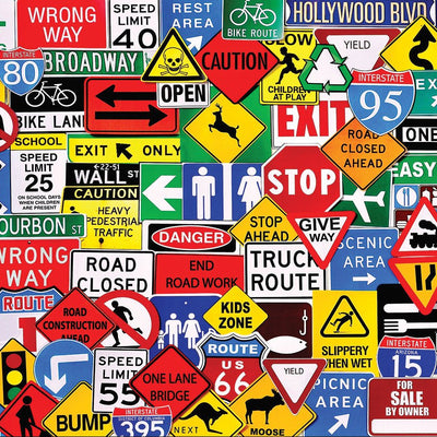 Road Signs (1149pz) - 500 Pieces