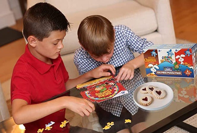 Mini Cereal Boxes - 100 Piece Jigsaw Puzzle – White Mountain Puzzles