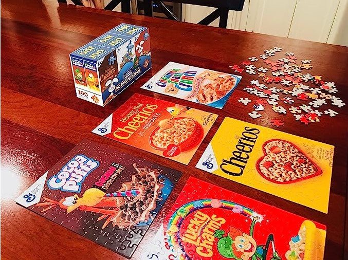 Mini Cereal Boxes - 100 Piece Jigsaw Puzzle – White Mountain Puzzles