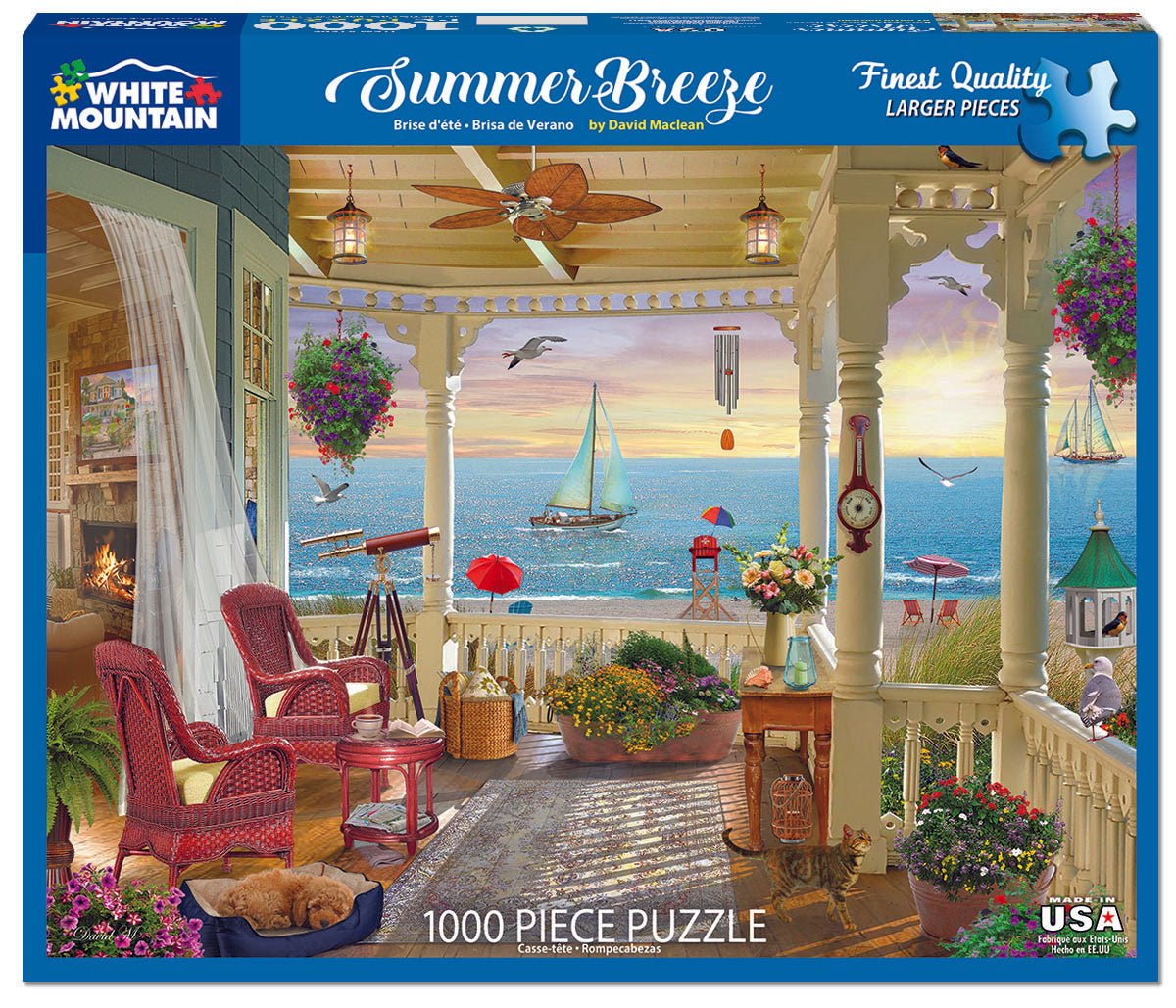 Puzzle per adulti Puzzle da 1000 pezzi con finestra vista mare e combinazioni di puzzle per giochi di famiglia Puzzle per adulti Puzzle da 1000 pezzi con finestra vista mare e combinazioni di puzzle per giochi di famiglia