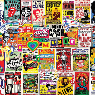 I Love Music (1634pz) - 1000 Piece Jigsaw Puzzle