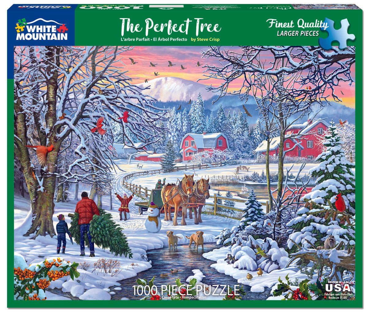 Perfect Tree 1000 Piece Jigsaw Puzzle - The Perfect Tree – White Mountain Puzzles