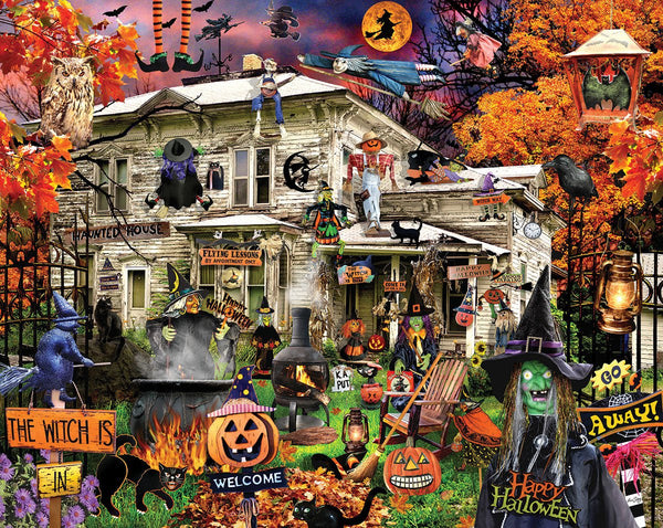 Witches Welcome (1705pz) - 1000 Piece Jigsaw Puzzle