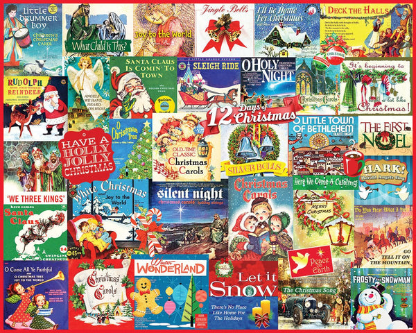 Christmas Carols (1721pz) - 1000 Piece Jigsaw Puzzle