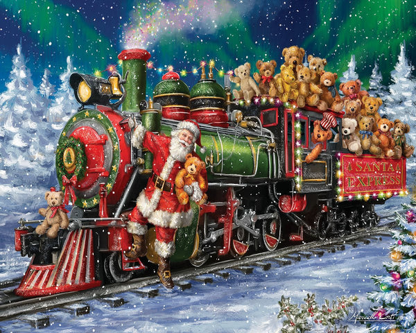 Santa Express (1724pz) - 1000 Piece Jigsaw Puzzle
