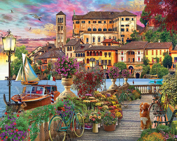 Italian Promenade (1781pz) - 1000 Piece Jigsaw Puzzle