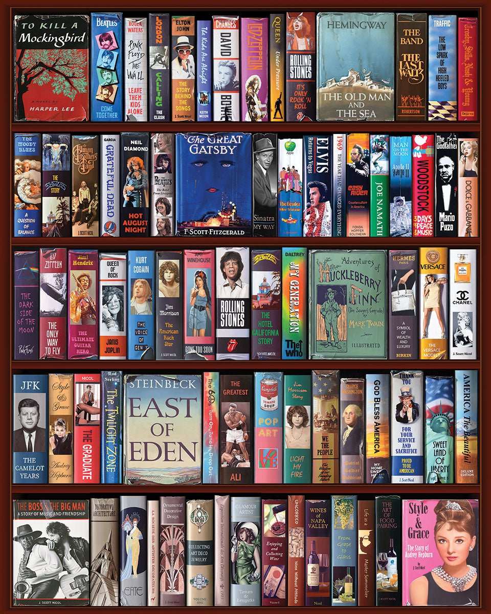 1000 Piece Jigsaw Puzzle - Great Stories – White Mountain Puzzles