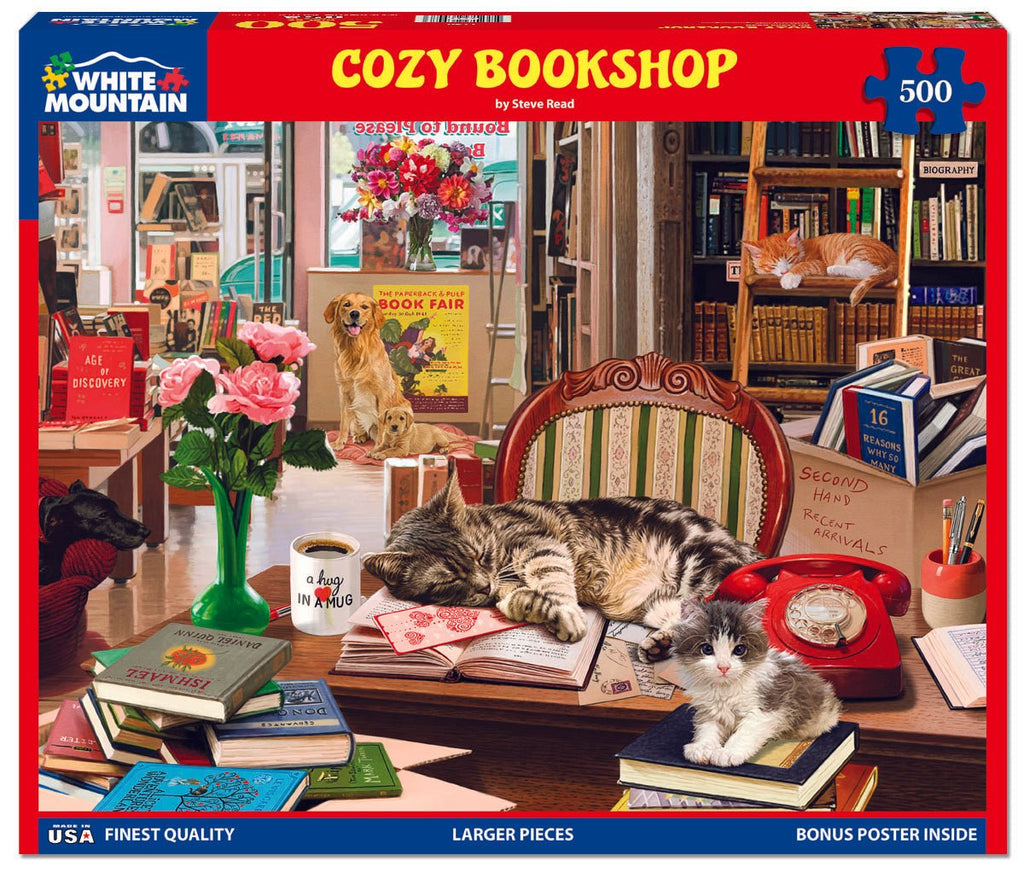 Anatolian Puzzle - The Bookshop Kids, 500 Piece Jigsaw Puzzle, #3588 Anatolian Puzzle - The Bookshop Kids, 500 Piece Jigsaw Puzzle, #3588
