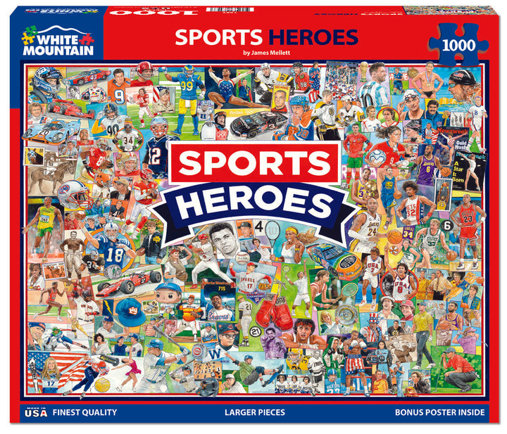 Sports Heroes James Mellett Puzzle Key