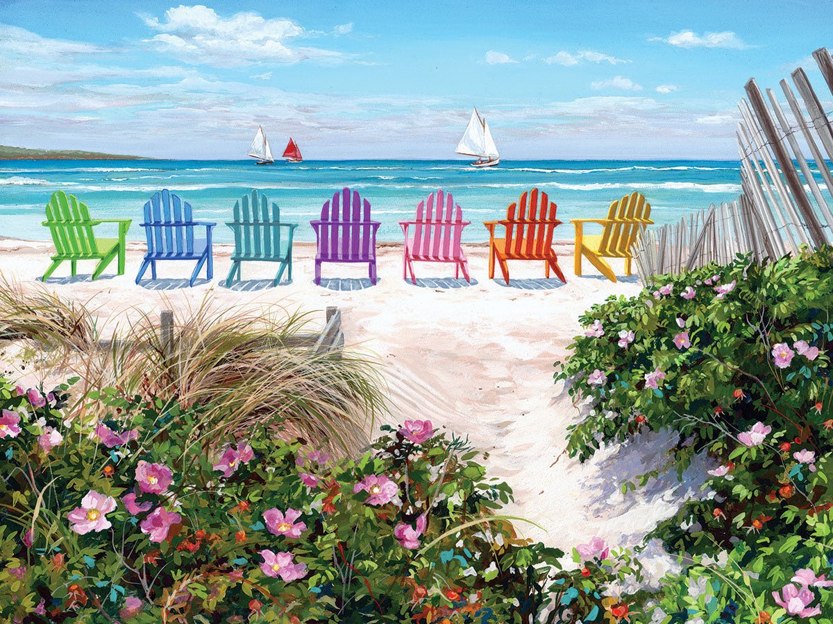 Jigsaw Puzzles by Artist Joelle McIntyre – White Mountain Puzzles