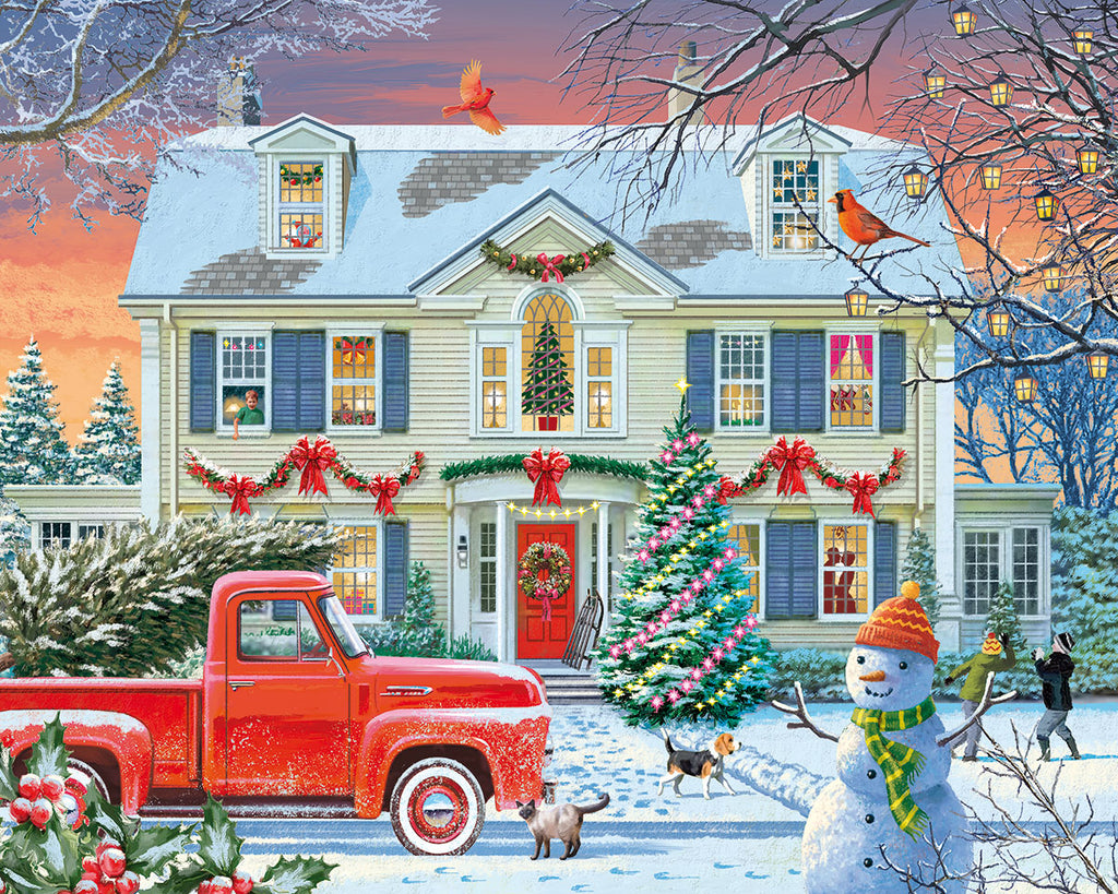 Home For The Holidays (1845pz) - 1000 Piece Jigsaw Puzzle