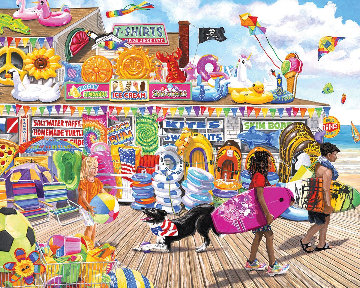 500 Piece Jigsaw Puzzle - Float Shop – White Mountain Puzzles