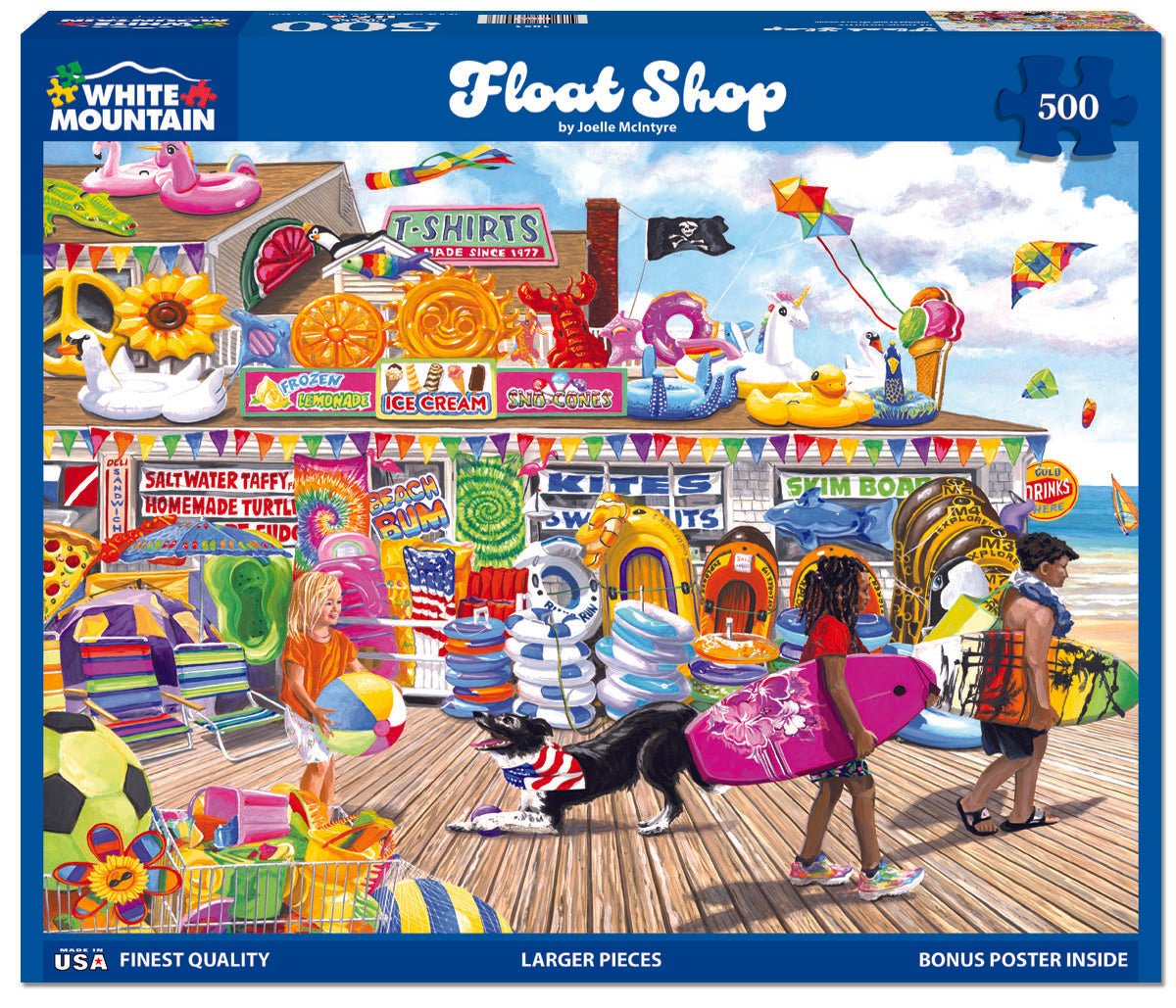500 Piece Jigsaw Puzzle - Float Shop – White Mountain Puzzles