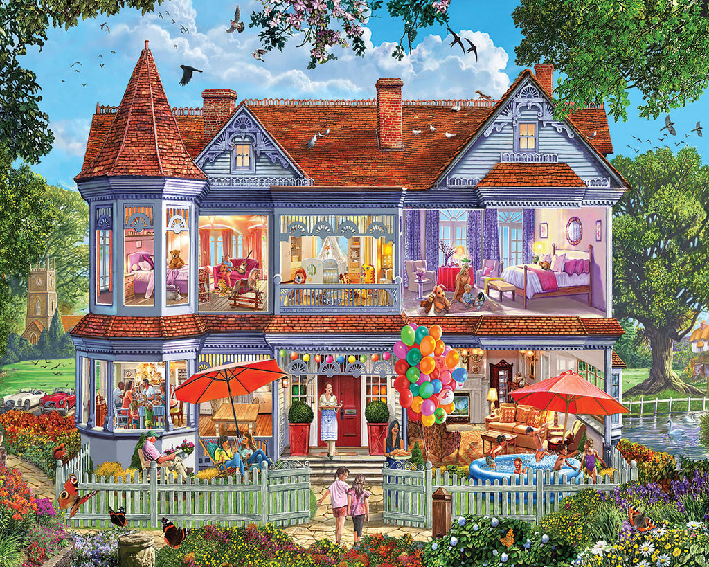 Summer House (1857pz) - 1000 Piece Jigsaw Puzzle