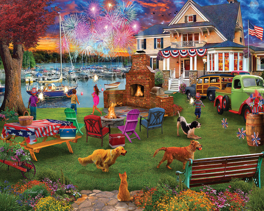 4th Of July (1881pz)  - 1000 Piece Jigsaw Puzzle