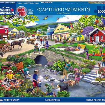 Captured Moments Seek & Find (1893pz) - 1000 Piece Jigsaw Puzzle