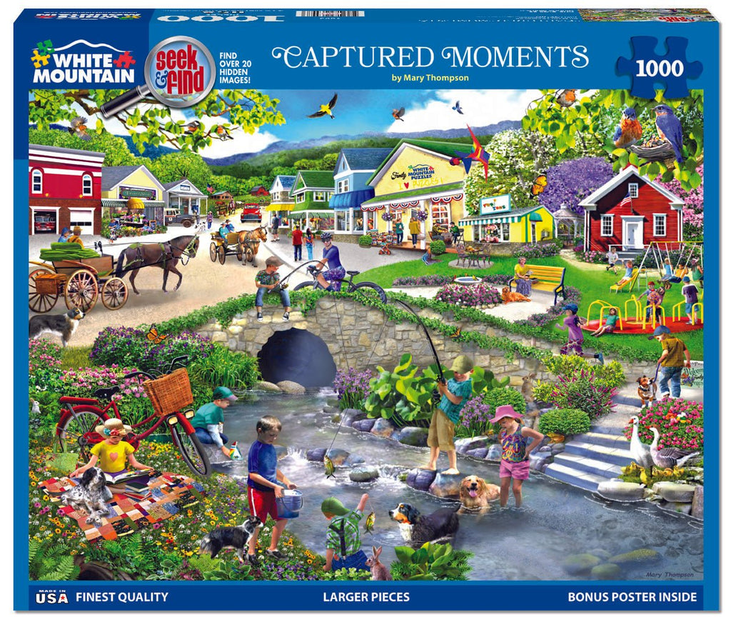 New Arrivals Explore all our new jigsaw puzzles. White Mountain Puzzles