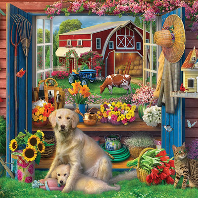 Garden Shed (1906pz) - 500 Piece Jigsaw Puzzle