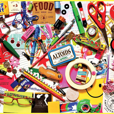 Junk Drawer (1970pz) - 1000 Piece Jigsaw Puzzle