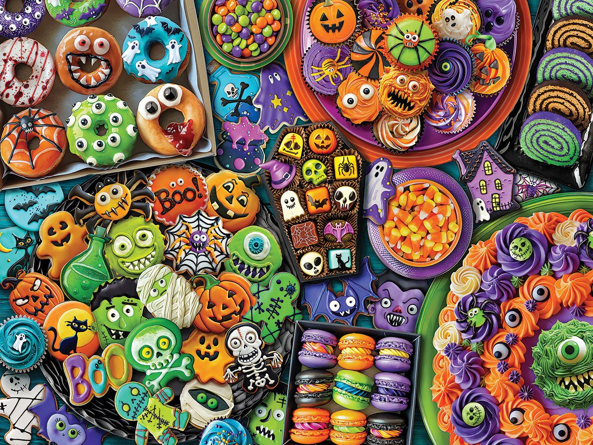 500 Piece Jigsaw Puzzle - Halloween Fun (1973pz) – White Mountain