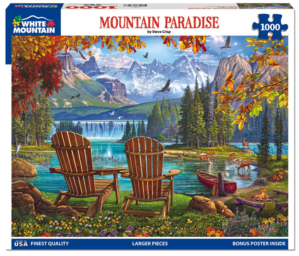 Trefl 20145 puzzle Puzzle di contorno 1000 pezzi Paesaggio Trefl 20145 puzzle Puzzle di contorno 1000 pezzi Paesaggio