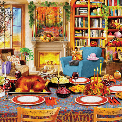 Thanksgiving Day (2000pz) - 1000 Piece Jigsaw Puzzle