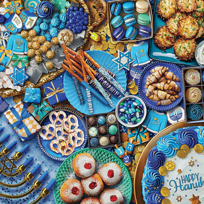 Happy Hanukkah (2016pz) - 500 Piece Jigsaw Puzzle