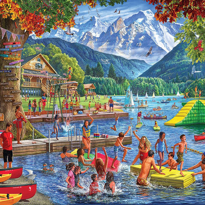 Summer Camp (2028pz) - 1000 Piece Jigsaw Puzzle