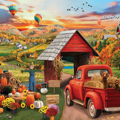 Harvest Market (2031pz) - 500 Piece Jigsaw Puzzle