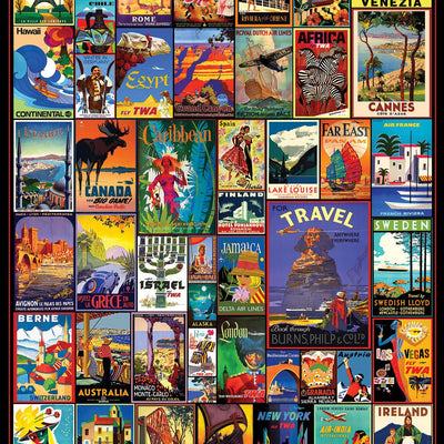 Travel The World (2046pz)  - 300 Piece Jigsaw Puzzle