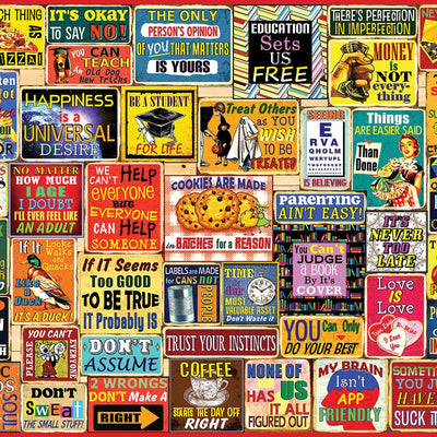 Things I Have Learned (2062pz) - 1000 Piece Jigsaw Puzzle