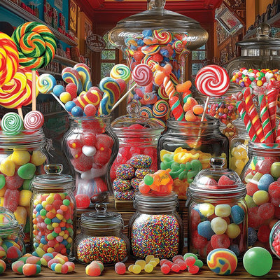 Candy Store (2070pz) - 500 Piece Jigsaw Puzzle