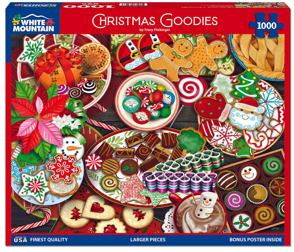 Christmas Goodies (2077pz) - 1000 Piece Jigsaw Puzzle