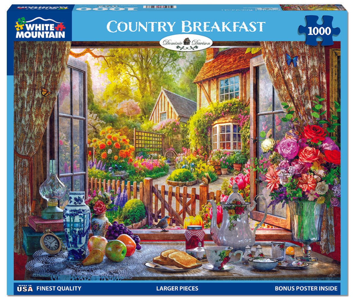 1000 Piece Jigsaw Puzzle - Country Breakfast (2095pz) – White