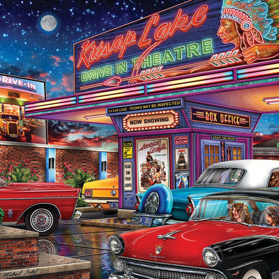 Movie Night (2101pz) - 1000 Piece Jigsaw Puzzle