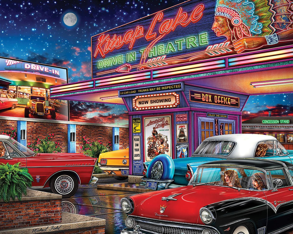 Movie Night (2101pz) - 1000 Piece Jigsaw Puzzle