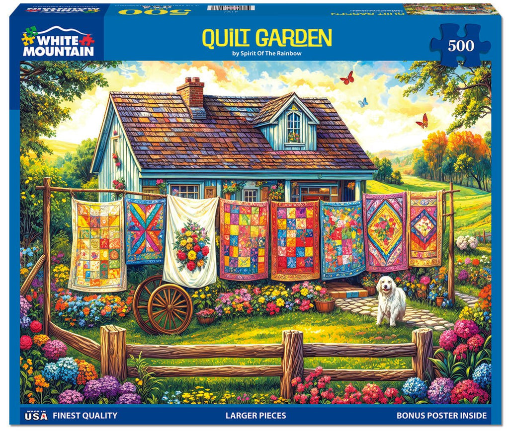 Quilt Garden (2107pz) - 1000 Piece Jigsaw Puzzle