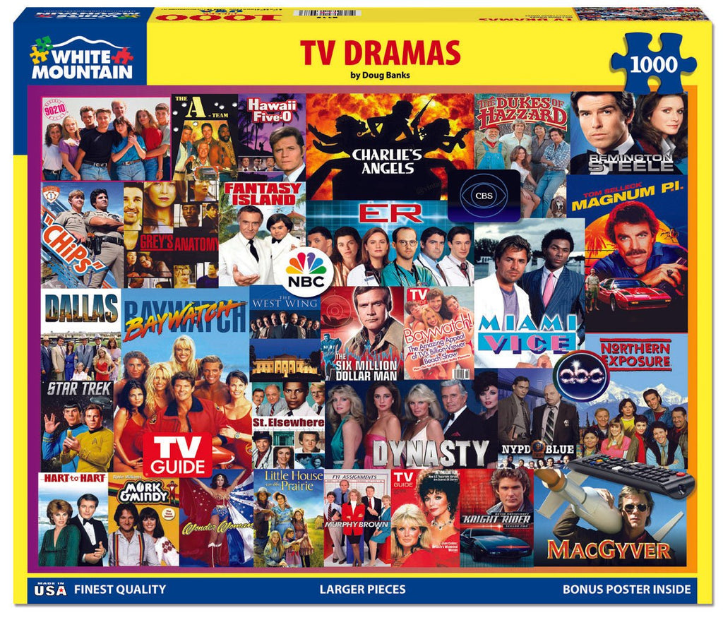 TV Dramas (2115pz) - 1000 Piece Jigsaw Puzzle