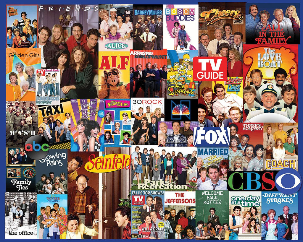 TV Sitcoms (2116pz) - 1000 Piece Jigsaw Puzzle