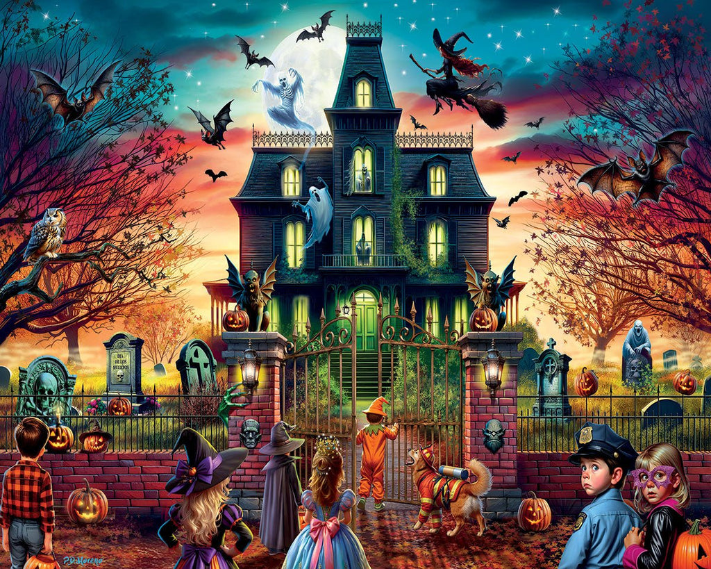 Fright House (2117pz) - 1000 Piece Jigsaw Puzzle